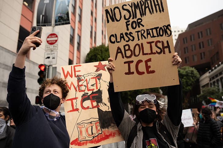 Kerusuhan Protes Penggerebekan Imigran di Los Angeles Memanas 3 kericuhan los angeles