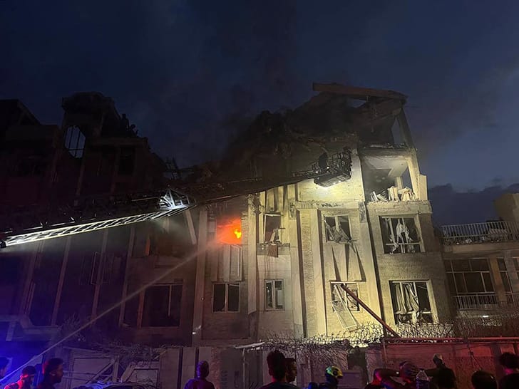 serangan israel iran