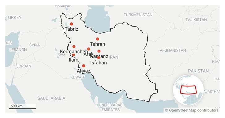 serangan israel iran