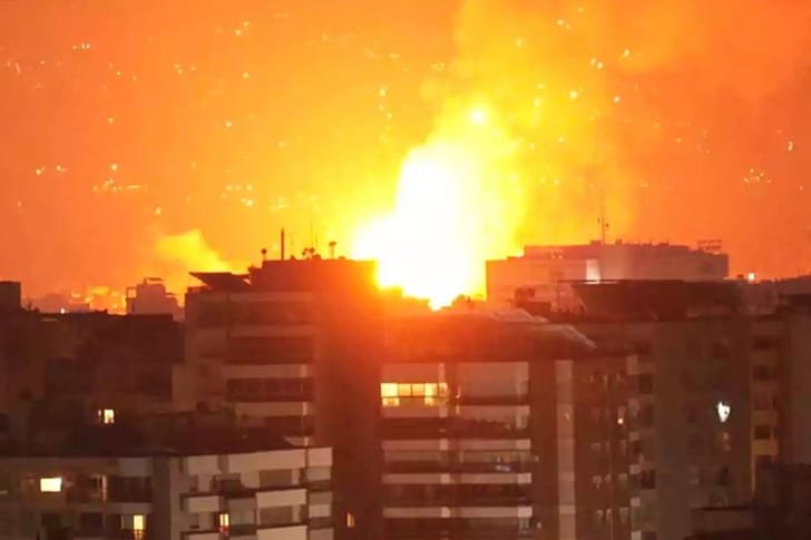 serangan israel iran