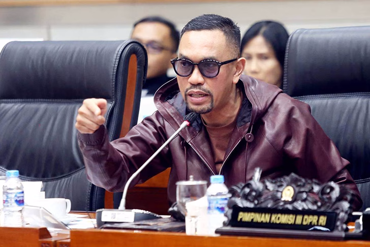 ahmad sahroni komisi iii dpr ri