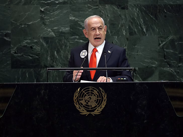 sidang umum pbb benjamin netanyahu israel