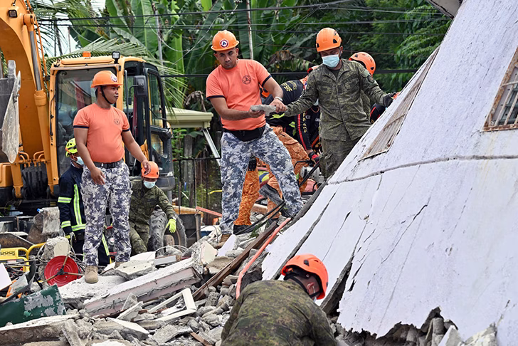 gempa mindanao filipina indonesia tsunami