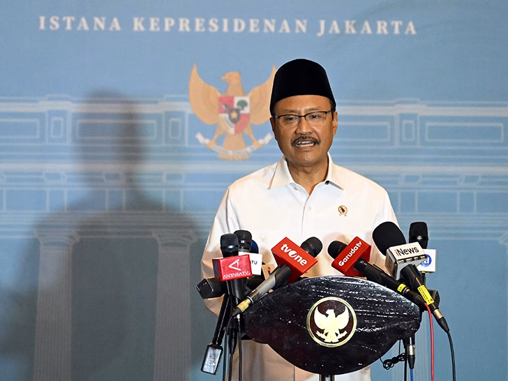 soeharto pahlawan nasional Menteri Sosial Saifullah Yusuf