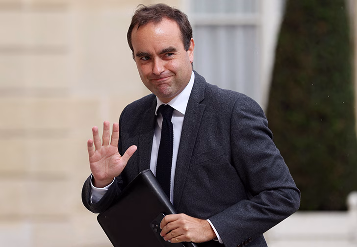 perdana menteri prancis Sébastien Lecornu