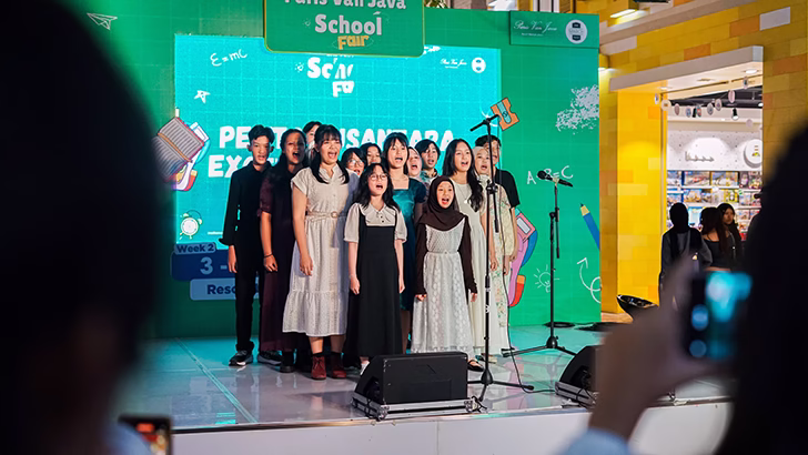 Sekolah Pelita Nusantara Tampil Memukau di PVJ School Fair 2025, Sajikan Tari, Musik, dan Kolone Senapan 4 Sekolah Pelita Nusantara